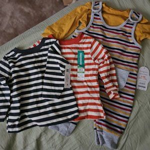 NWT Garanimals Baby (lot Of 3-2 Shirts/1 Jumper)